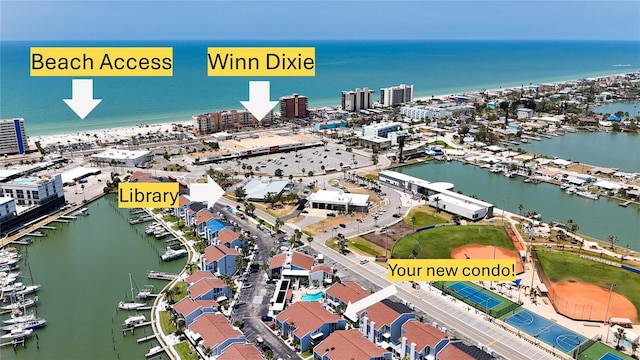 230 Medallion Blvd Unit G, Madeira Beach, FL 33708 - view of urban area with a nearby body of water