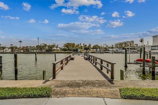 230 Medallion Blvd Unit G, Madeira Beach, FL 33708 - dock area with a water view