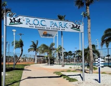 230 Medallion Blvd Unit G, Madeira Beach, FL 33708 - view of property's community featuring fence