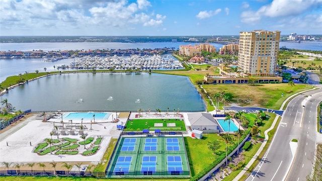 140 Riviera Dunes Way Unit 1203, Palmetto, FL 34221 - bird's eye view of a nearby body of water