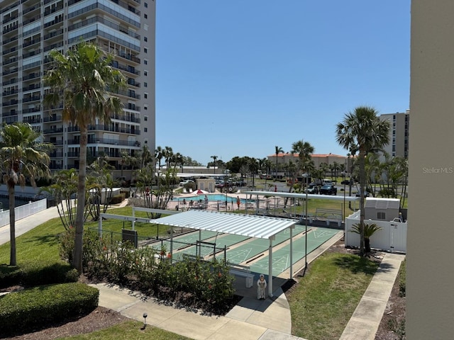 7910 Sun Island Dr S Unit 404, South Pasadena, FL 33707 - view of home's community with shuffleboard