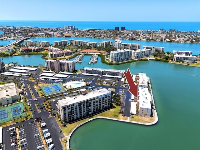 7910 Sun Island Dr S Unit 404, South Pasadena, FL 33707 - view of urban area with a nearby body of water