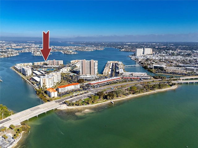 7910 Sun Island Dr S Unit 404, South Pasadena, FL 33707 - view of urban area with a notable bridge and a nearby body of water