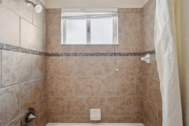 5117 Longspur Ct, Lithia, FL 33547 - bathroom featuring tiled shower
