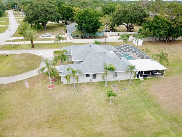 view of subject property