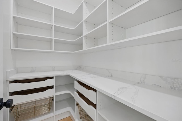 view of pantry