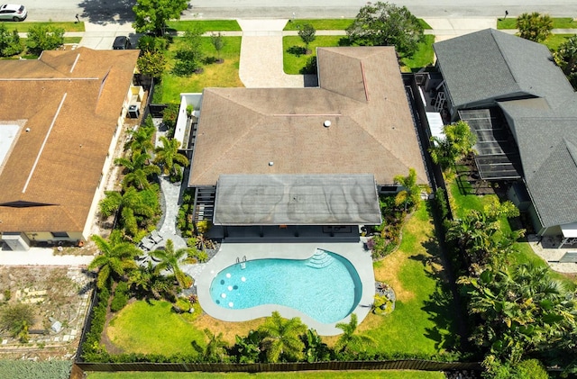 13916 Wellesford Way, Tampa, FL 33624 - aerial view of a pool area