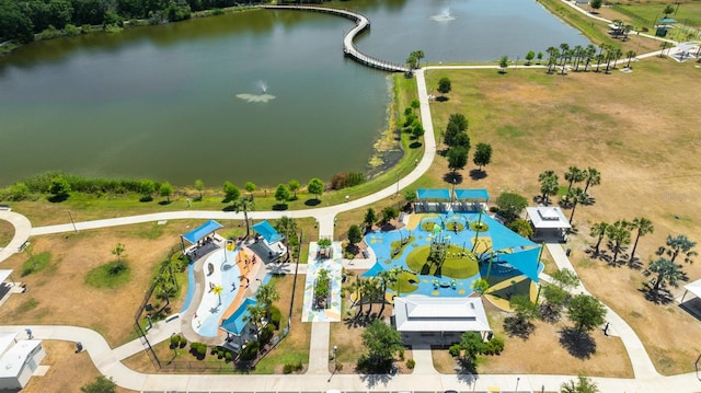 13916 Wellesford Way, Tampa, FL 33624 - aerial view of a large body of water