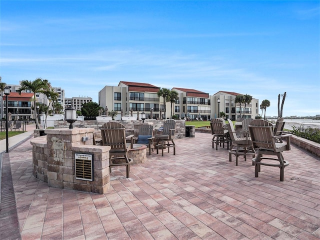 830 S Gulfview Blvd Unit 102, Clearwater Beach, FL 33767 - view of patio / terrace with a residential view