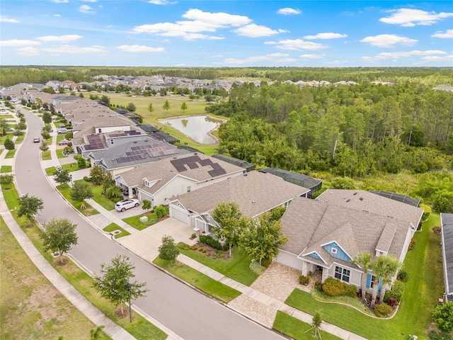 4166 Epic Cv, Land O Lakes, FL 34638 - aerial perspective of suburban area with a nearby body of water