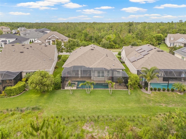 4166 Epic Cv, Land O Lakes, FL 34638 - aerial perspective of suburban area with a forest