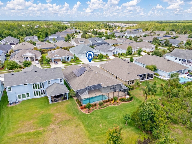 16712 Courtyard Loop, Land O Lakes, FL 34638 - aerial view of residential area