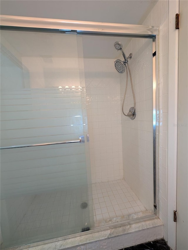 8114 Oak Trace Way Unit D, Tampa, FL 33634 - bathroom with a stall shower