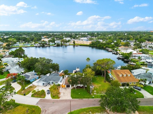 8848 Sunlit Cove Dr NE, Saint Petersburg, FL 33702 - aerial view of residential area with a large body of water