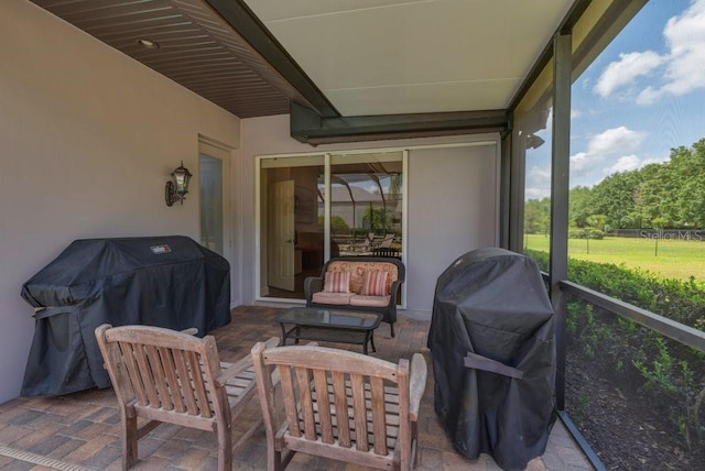 5507 Keeler Oak St, Lithia, FL 33547 - view of sunroom / solarium