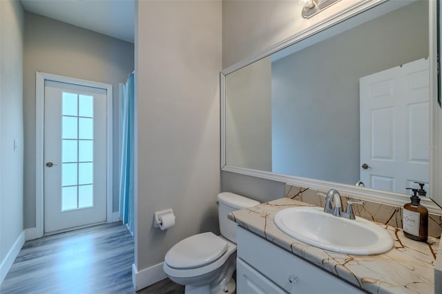 4612 River Overlook Dr, Valrico, FL 33596 - full bath featuring healthy amount of natural light, vanity, and wood finished floors