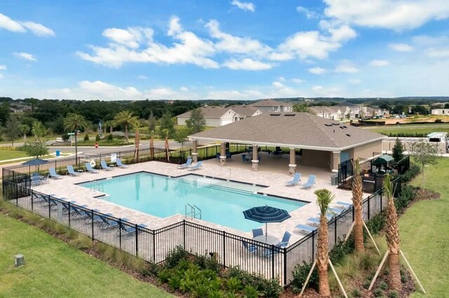 9532 Black Walnut Dr, Clermont, FL 34715 - community pool with a patio