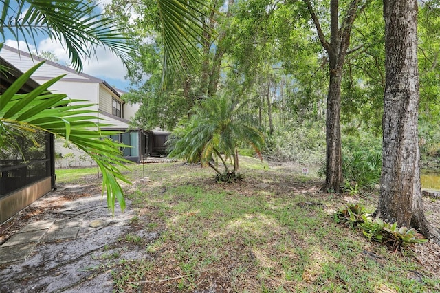 330 Woods Landing Trl, Oldsmar, FL 34677 - view of yard featuring a sunroom