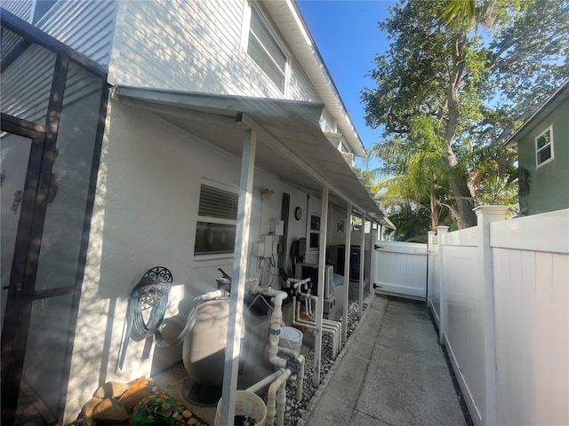 6073 115th Ave N, Pinellas Park, FL 33782 - view of side of property with fence and a gate