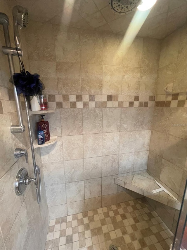 6073 115th Ave N, Pinellas Park, FL 33782 - full bath with a tile shower
