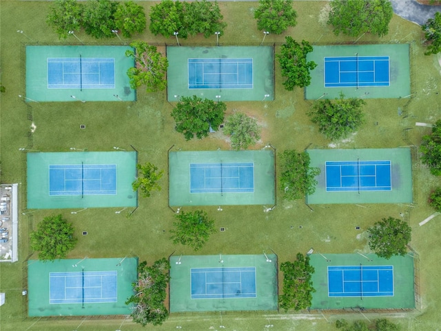 drone / aerial view