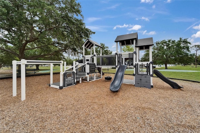 view of communal playground