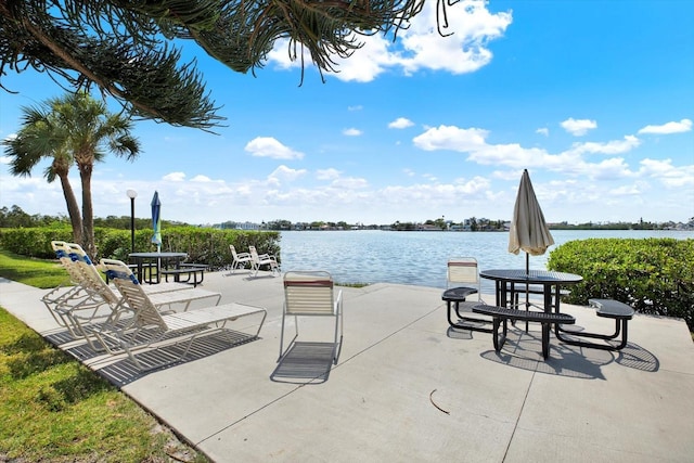 12760 Indian Rocks Rd Unit 578, Largo, FL 33774 - view of property's community with a patio area and a water view