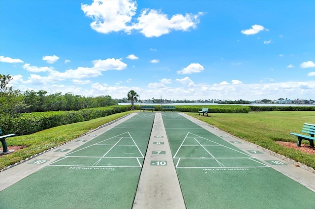 12760 Indian Rocks Rd Unit 578, Largo, FL 33774 - surrounding community featuring shuffleboard and a yard