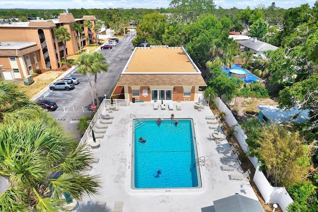 12760 Indian Rocks Rd Unit 578, Largo, FL 33774 - drone / aerial view of a pool area