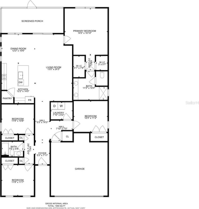 floor plan / room layout