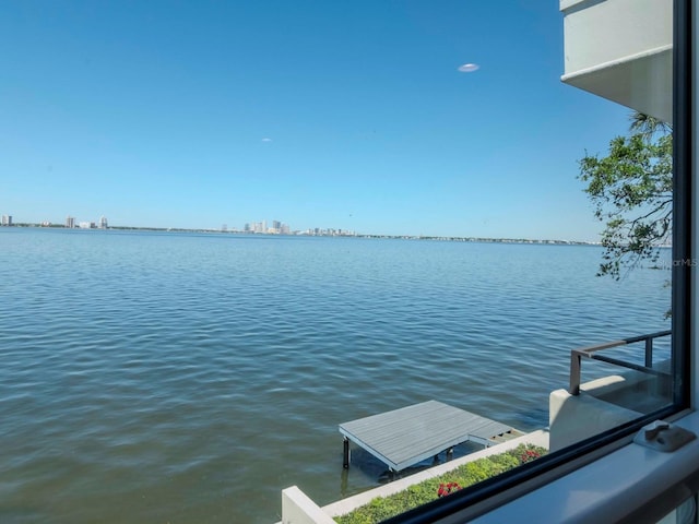 2807 W Hawthorne Rd Unit 11, Tampa, FL 33611 - dock featuring a water view