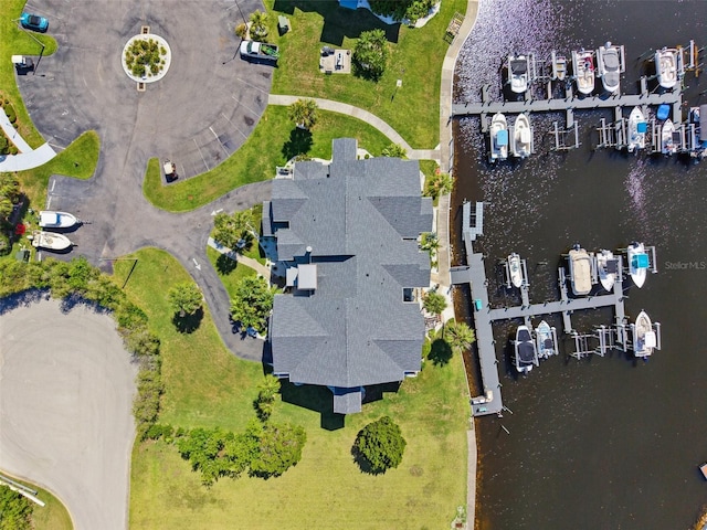 5712 Biscayne Ct Unit 103, New Port Richey, FL 34652 - view of property location with a large body of water and numerous boat docks