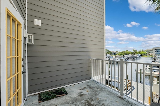 5712 Biscayne Ct Unit 103, New Port Richey, FL 34652 - balcony with a water view