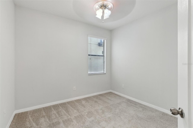 1119 Ballard Green Pl, Brandon, FL 33511 - empty room featuring carpet, ceiling fan, and baseboards