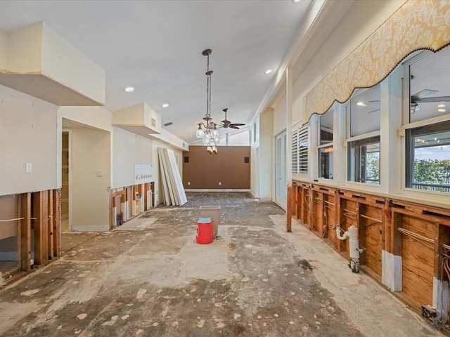 interior space featuring baseboards