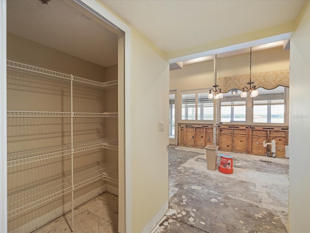 view of pantry