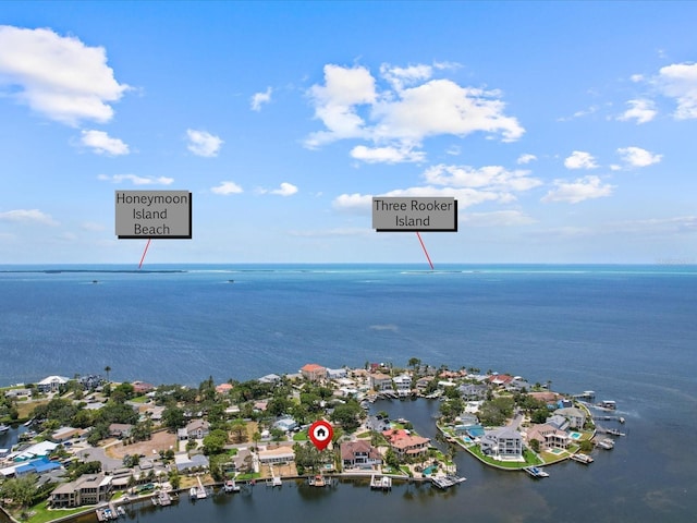 water view featuring nearby suburban area