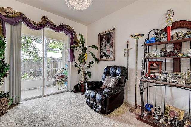 14985 Alan Ct, Largo, FL 33771 - living area with carpet