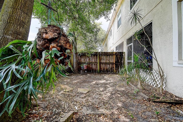 14985 Alan Ct, Largo, FL 33771 - view of yard featuring fence