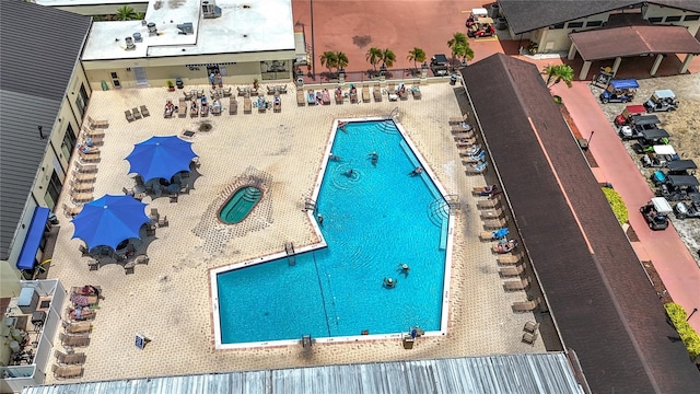 904 Desert Hills Dr, Sun City Center, FL 33573 - view of pool