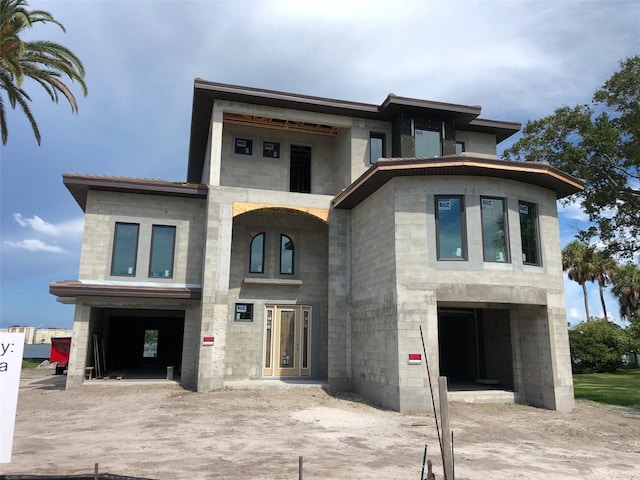15805 Redington Dr, Redington Beach, FL 33708 - view of front facade featuring an attached garage