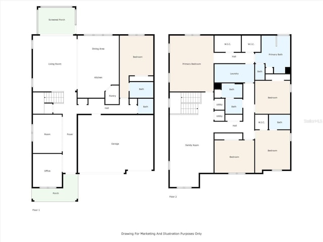 10379 Bridgegate Heights Loop, San Antonio, FL 33576 - home floor plan