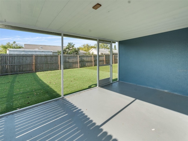 4238 Glissade Dr, New Port Richey, FL 34652 - view of unfurnished sunroom