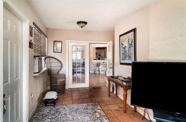 504 Casas Bonitas Dr, Nokomis, FL 34275 - doorway to outside featuring tile patterned flooring