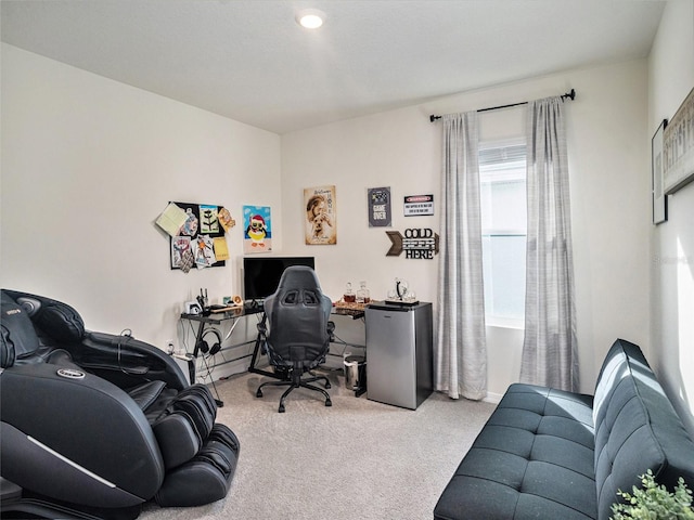 17012 Oval Rum Dr, Wimauma, FL 33598 - office area with carpet flooring