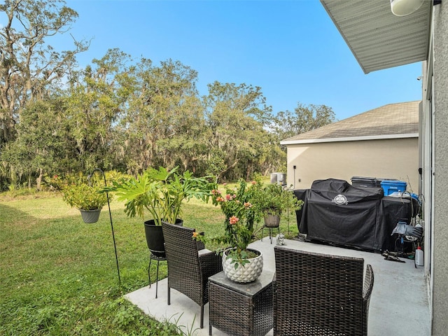 17012 Oval Rum Dr, Wimauma, FL 33598 - view of patio featuring area for grilling