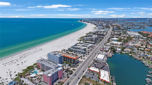 4103 Gulf Blvd Unit 107, St Pete Beach, FL 33706 - view of urban area featuring expansive coastline