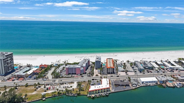 4103 Gulf Blvd Unit 107, St Pete Beach, FL 33706 - bird's eye view of expansive beach