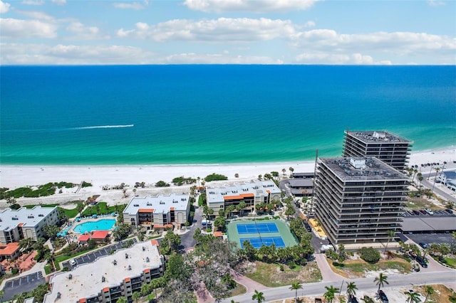 7564 Bayshore Dr Unit 302, Treasure Island, FL 33706 - drone / aerial view of expansive coastline