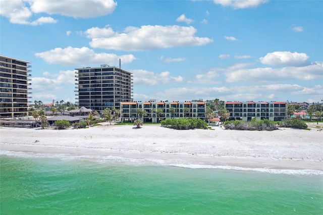 7564 Bayshore Dr Unit 302, Treasure Island, FL 33706 - water view featuring local beach
